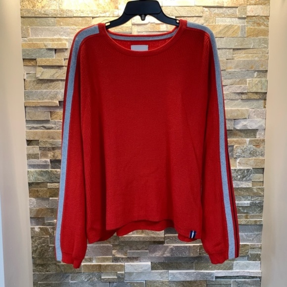 Court & Rowe Women's Stripe Sleeve Sweater - Picture 4 of 6